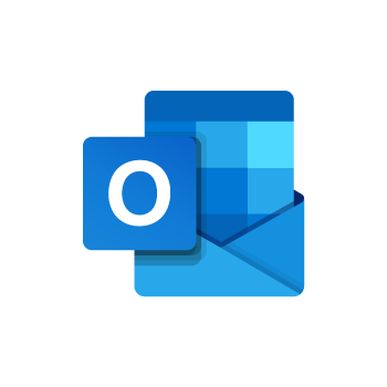 Sie sehen das Logo der Microsoft OutLook Anwendung. Einer unserer E-Learning Kurse zu Microsoft 365.